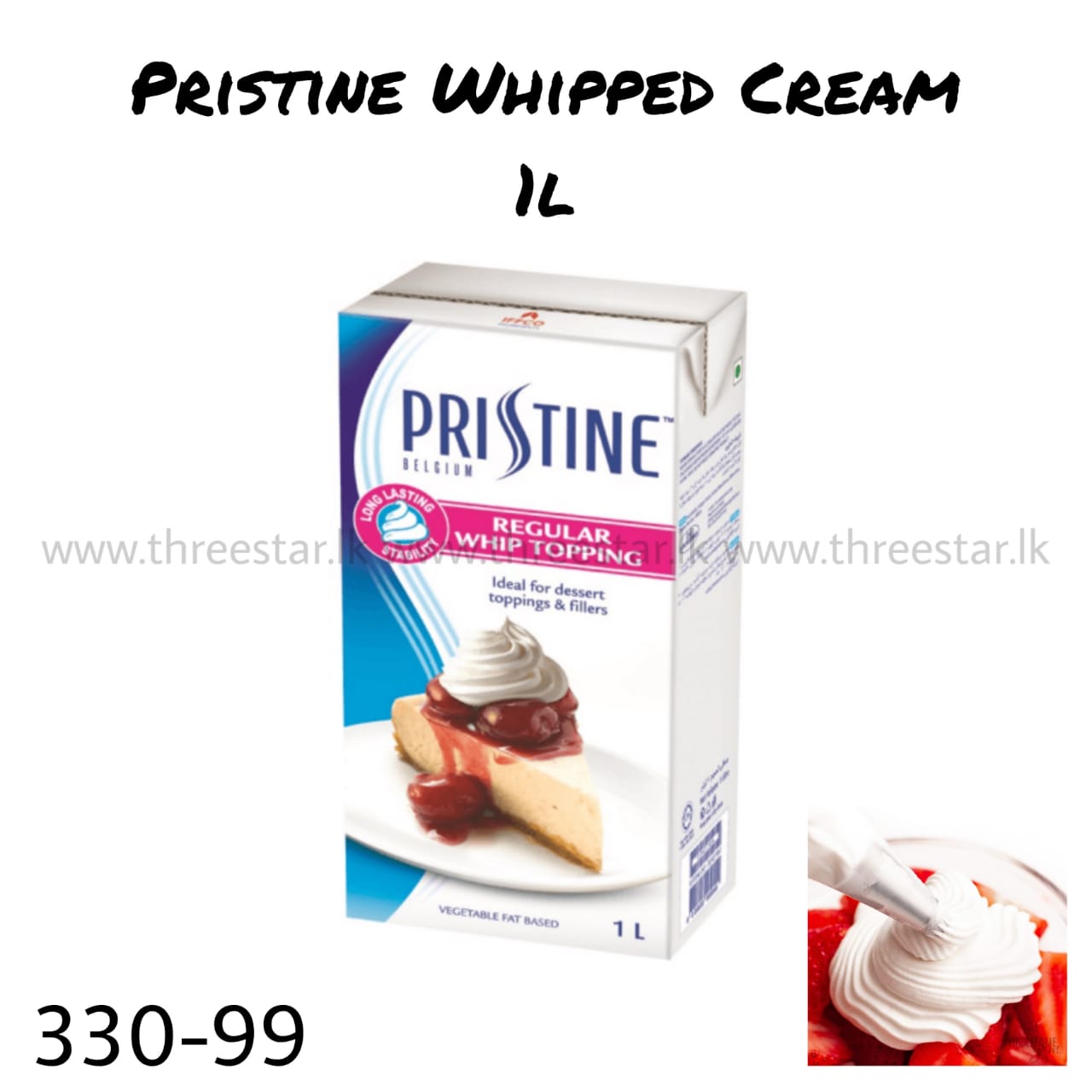 Pristine Whipped Cream 1l